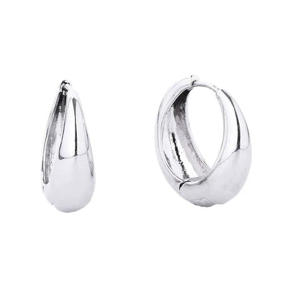 14K Gold - Dipped Hoop EarringsFashion City