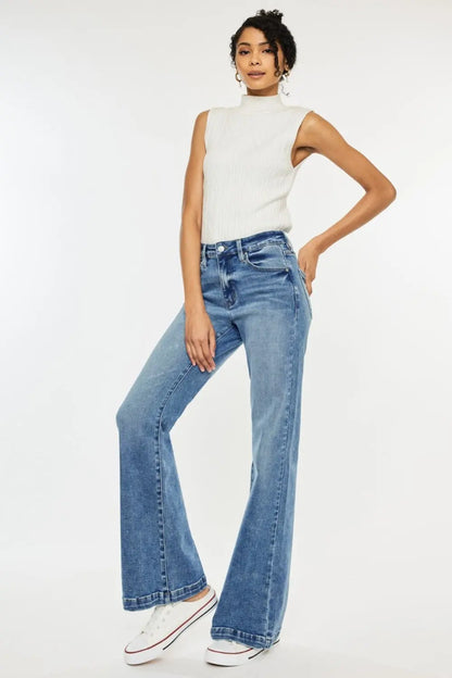 Kancan High Rise Wide Leg Jeans Trendsi Jojo’s Boutique