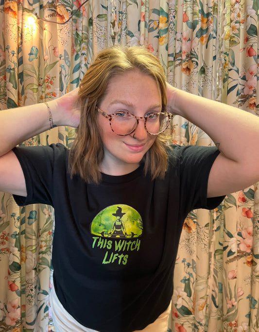 This Witch Lifts Graphic T-Shirt