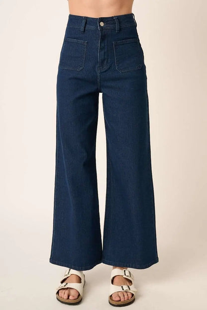 Mittoshop High Waist Wide Leg Jeans Trendsi Jojo’s Boutique