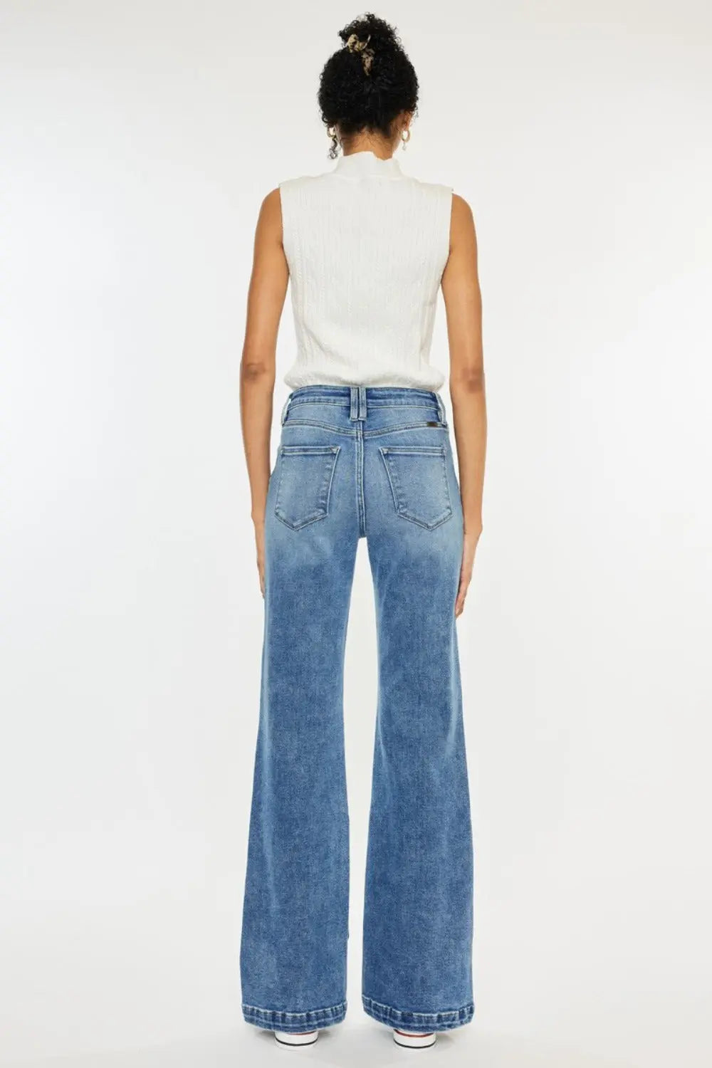 Kancan High Rise Wide Leg Jeans Trendsi Jojo’s Boutique