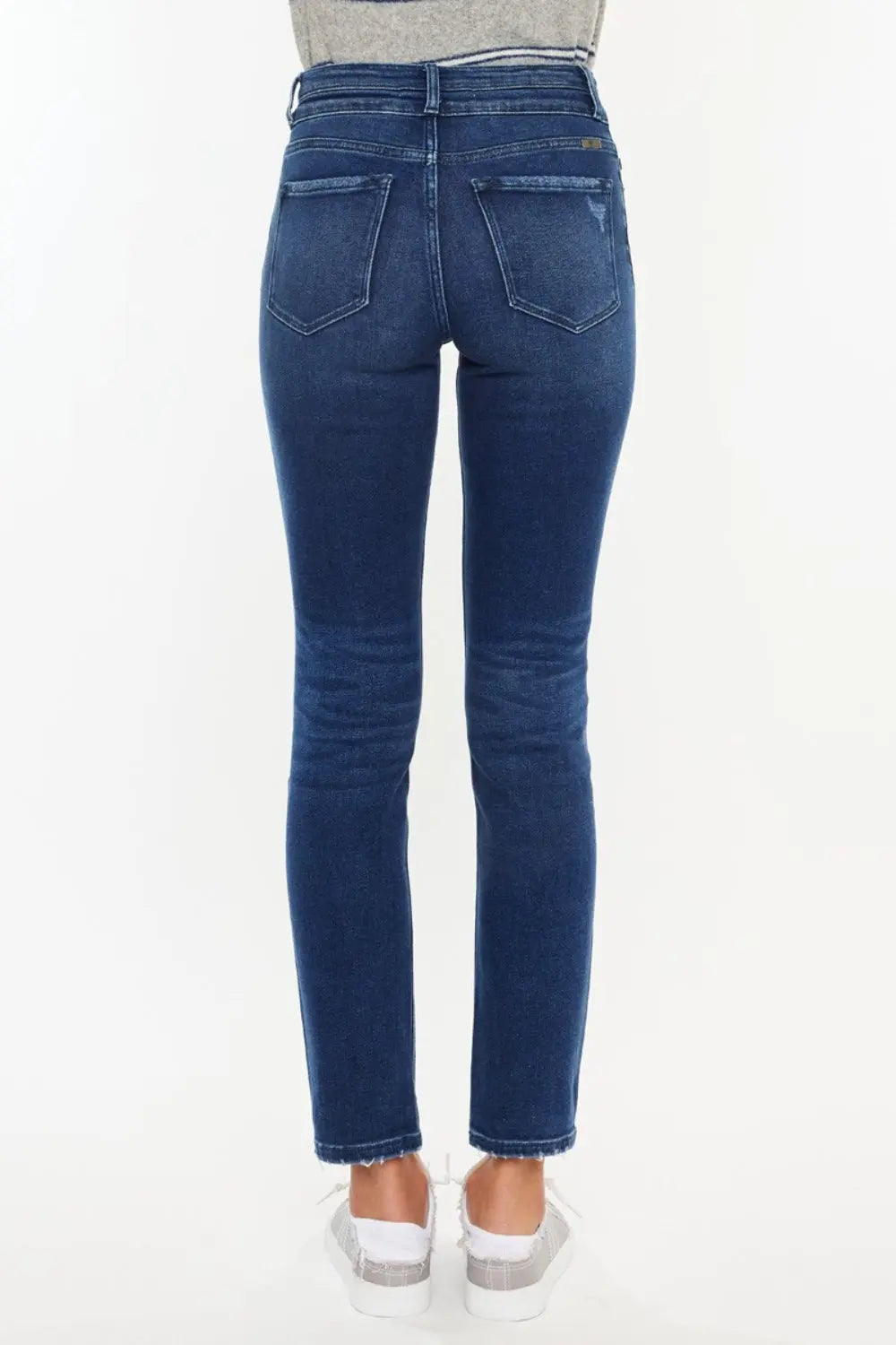 Kancan High Rise Slim Straight Jeans Trendsi Jojo’s Boutique