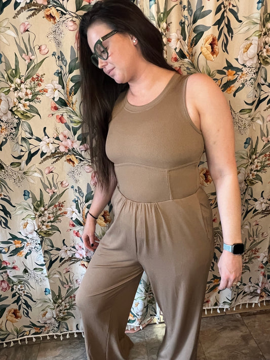 Sleeveless Jumpsuit Jojo’s Boutique