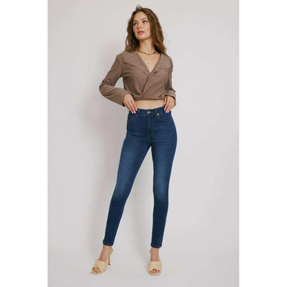 High Rise Super Skinny JeansKan Can USA