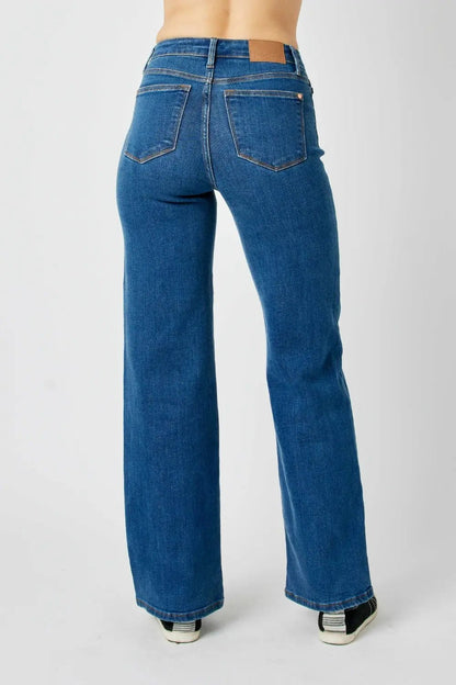 Judy Blue Full Size High Rise Straight JeansTrendsi