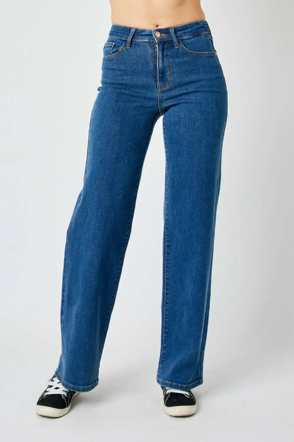 Judy Blue Full Size High Rise Straight JeansTrendsi