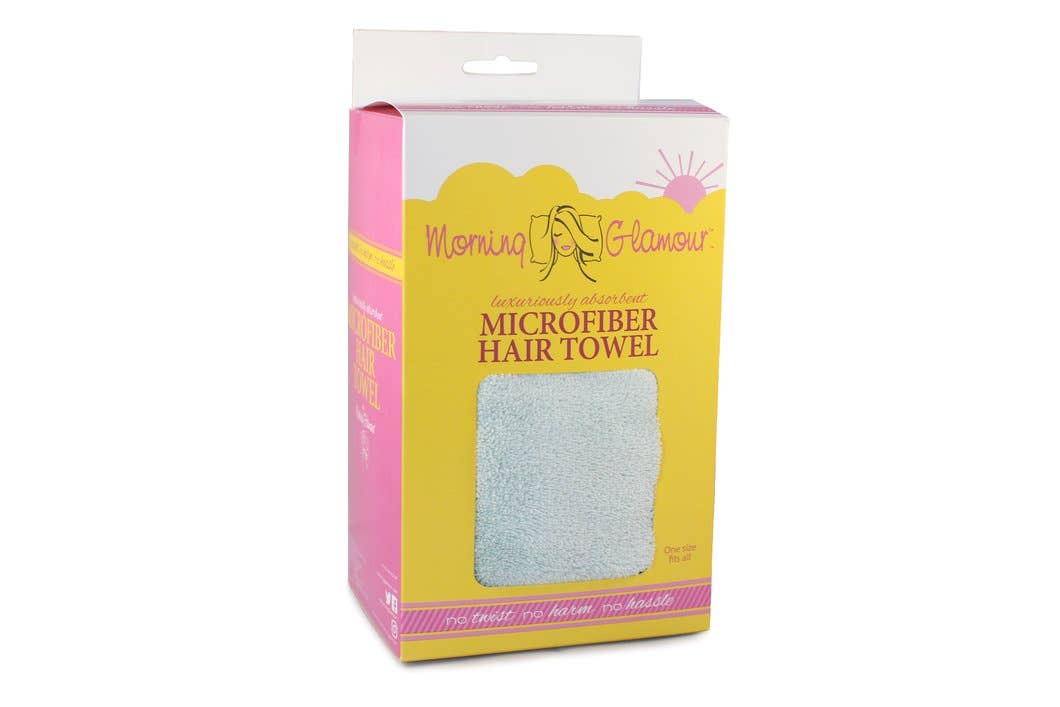 Microfiber Hair TowelMorning Glamour